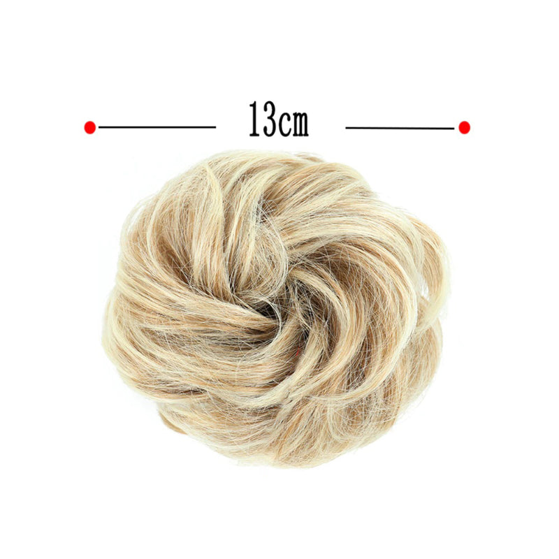 Skorter | Curly And Messy Hair Bun Scrunchie Extension Wigs (New)
