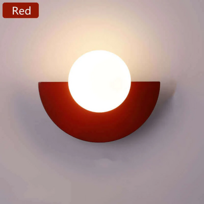 Skorter | Metal Half Moon Wall Lamp - LunaMetal