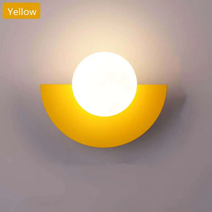 Skorter | Metal Half Moon Wall Lamp - LunaMetal
