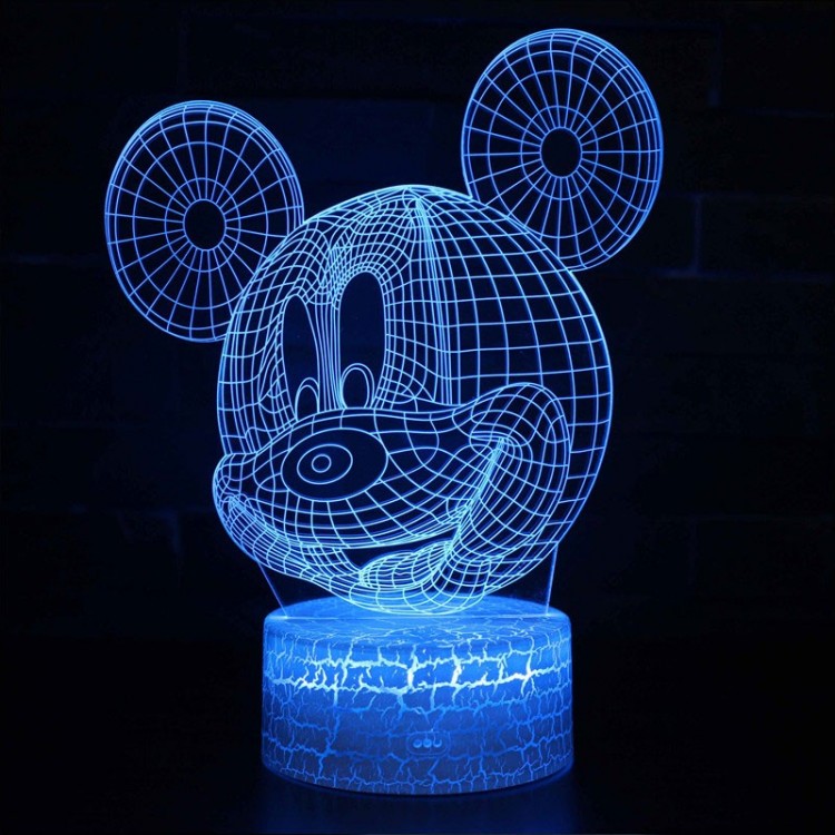 Skorter | 3D Lamp head of Mickey