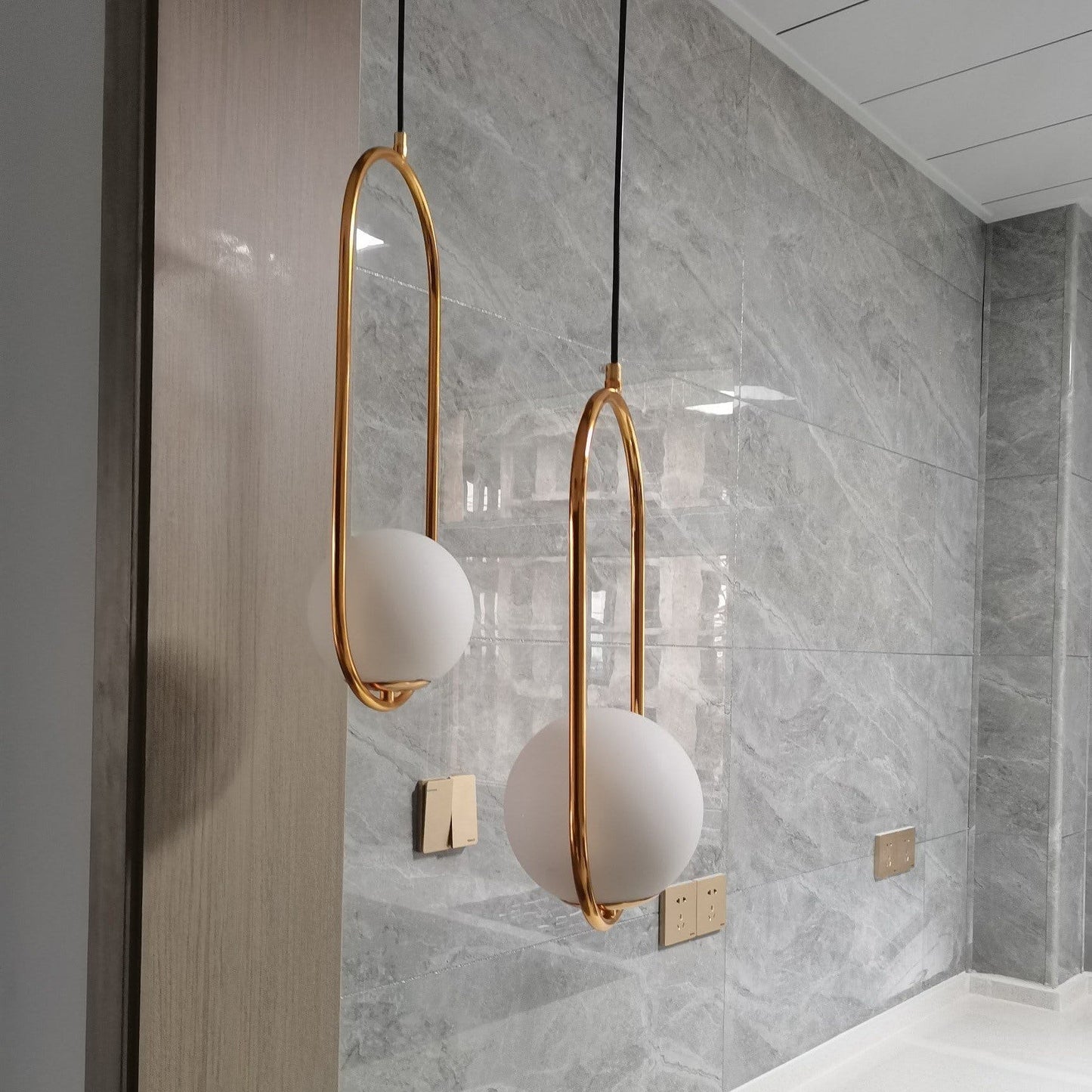 Mila Brass Pendant Lamp - SKØRTER