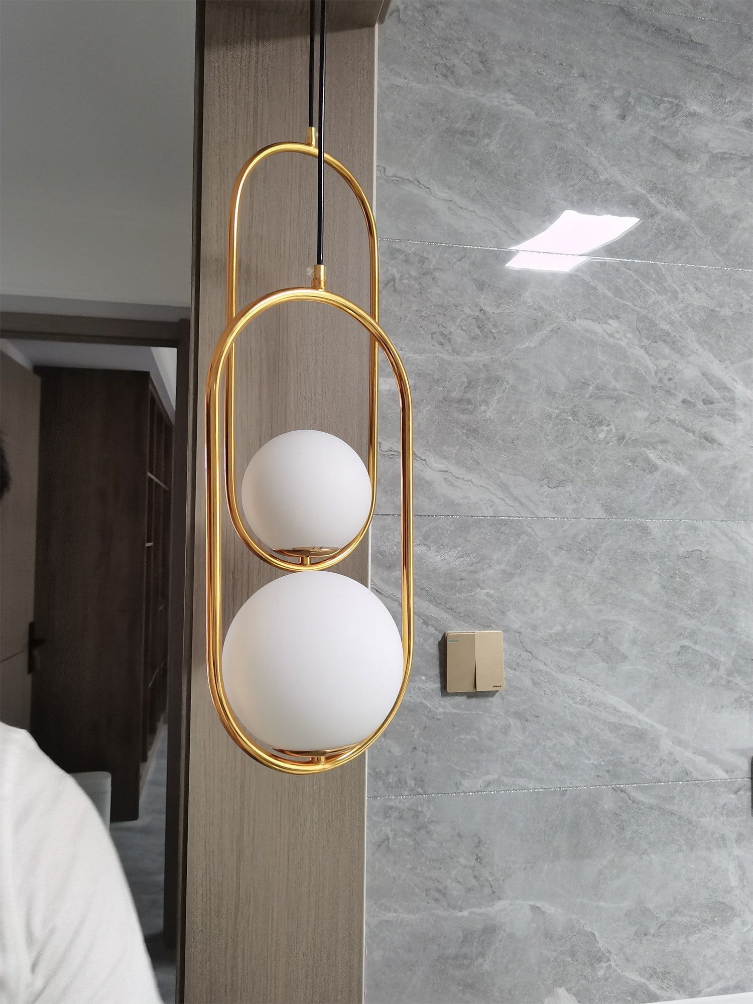 Mila Brass Pendant Lamp - SKØRTER