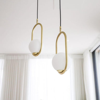 Mila Brass Pendant Lamp - SKØRTER