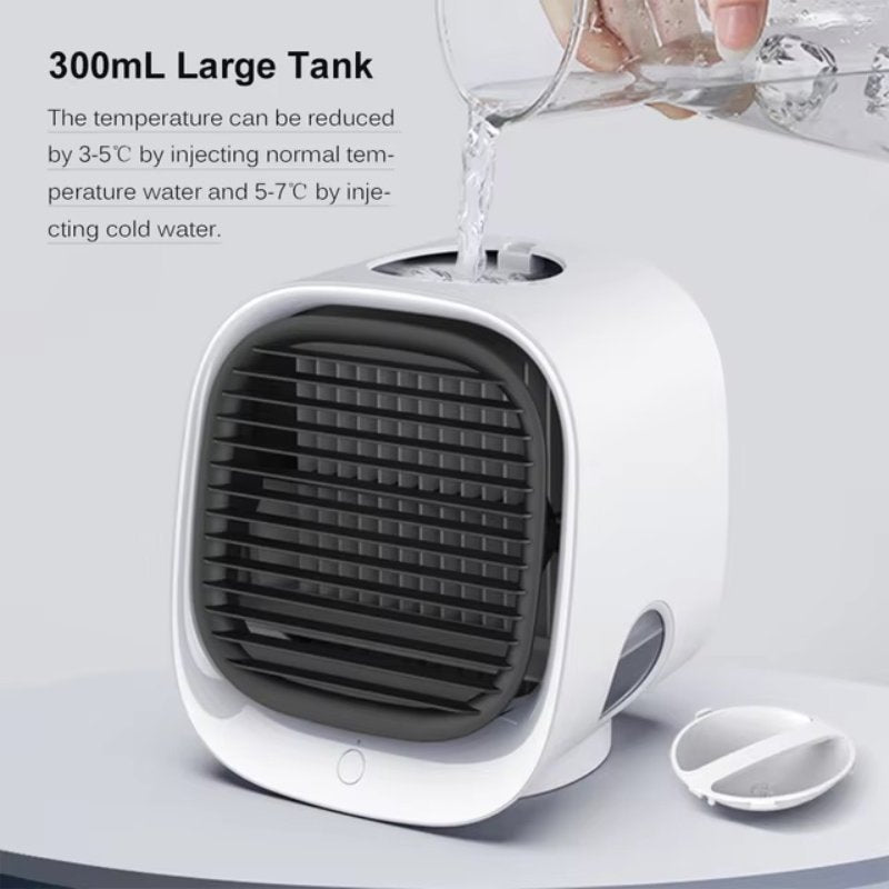 Skorter | 3-in-1 Mini Air Conditioner with Cooling, Humidifying & Air Purifying