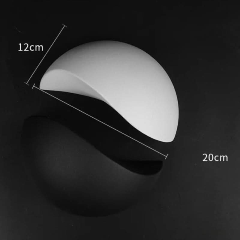 Skorter | Minimalist Half-Round LED Wall Light – Modern Indoor/Outdoor Lamp
