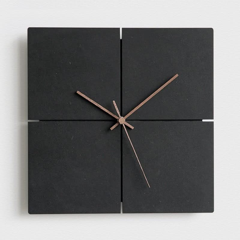 Skorter | Silent Modern Wall Clock – 12" Decorative MDF Design
