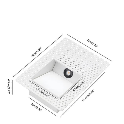 Skorter | LED Recessed Wall Sconces | Motion Sensor. Energy-Efficient & Ideal for Hallways. Living Rooms. and Bedrooms