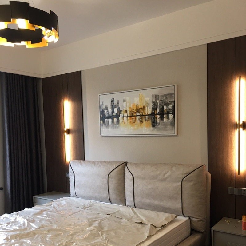 Minimalist Nordic Wall Lamp Linear Modern Wall Sconce - SKØRTER