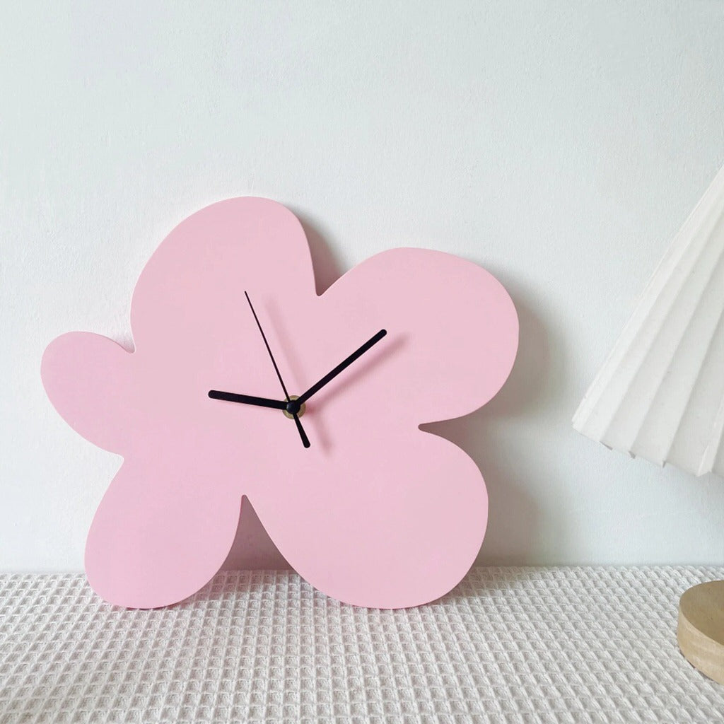 Skorter | Flower Blob Acrylic Wall Clock