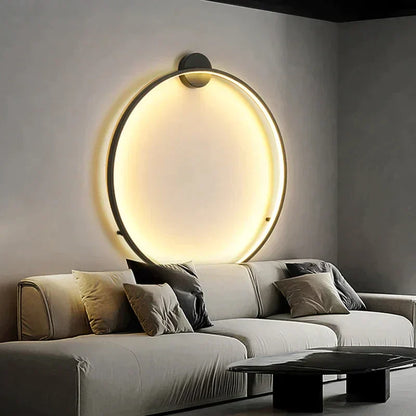 Skorter | Minimalist Round Wall Lamp - Lars