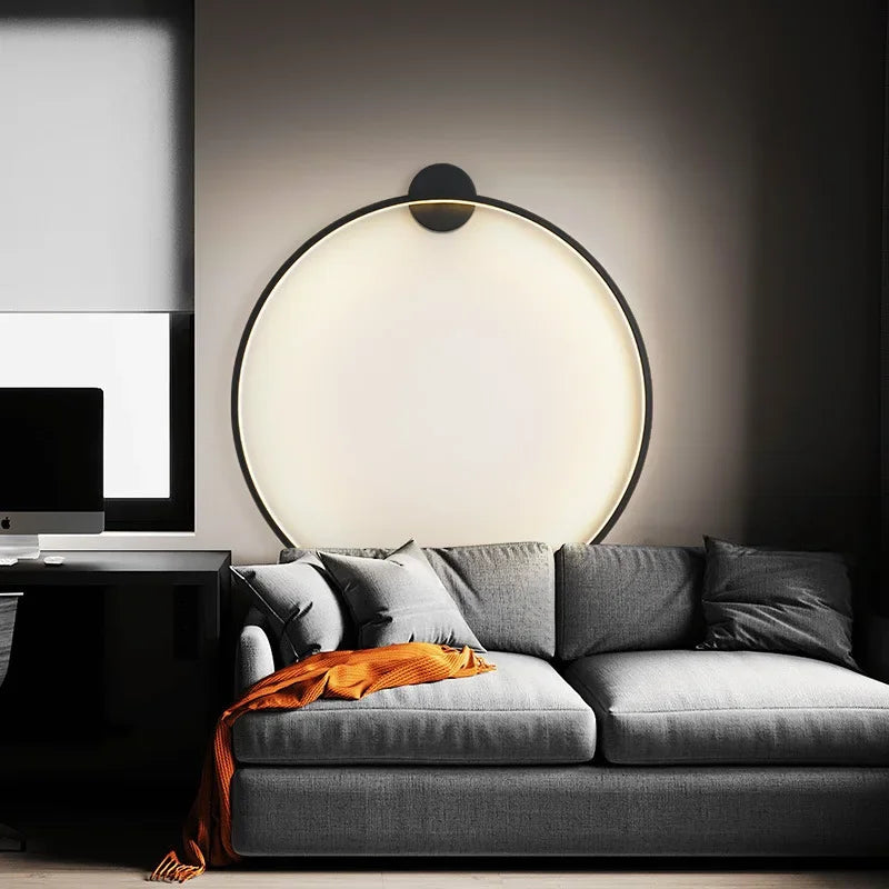 Skorter | Minimalist Round Wall Lamp - Lars