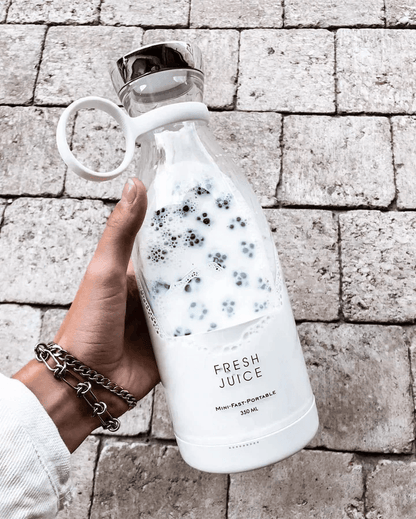 Skorter portable for milkshakes and smoothies