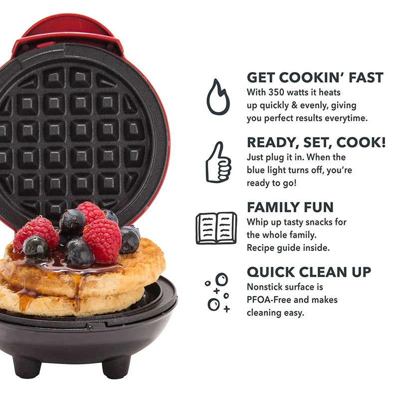 Skorter | Electric Nonstick Mini Waffle Maker