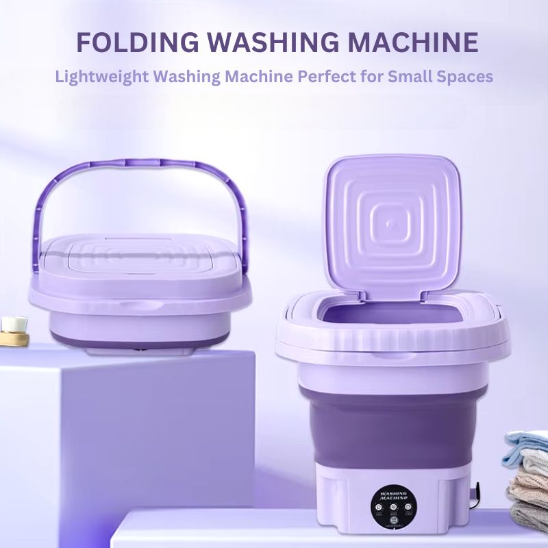Skorter | 8L Foldable Mini Washing Machine with Dryer