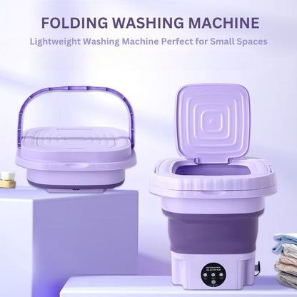 Skorter | 8L Foldable Mini Washing Machine with Dryer