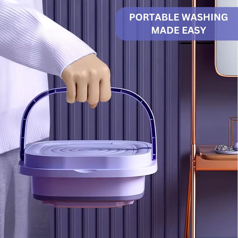 Skorter | 8L Foldable Mini Washing Machine with Dryer