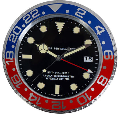 Modern Battery Operated Luminous Silent Wall Clock - SKØRTER
