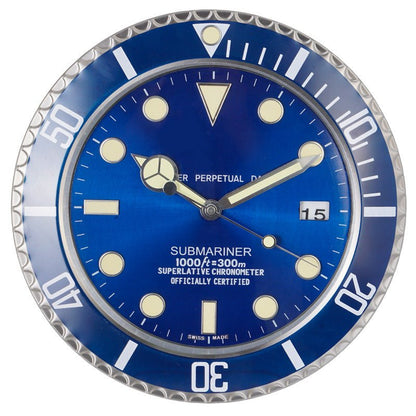 Modern Battery Operated Luminous Silent Wall Clock - SKØRTER