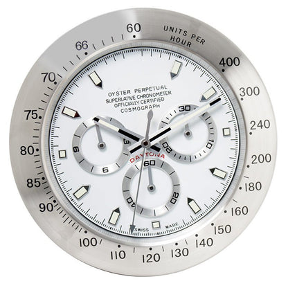 Modern Battery Operated Luminous Silent Wall Clock - SKØRTER