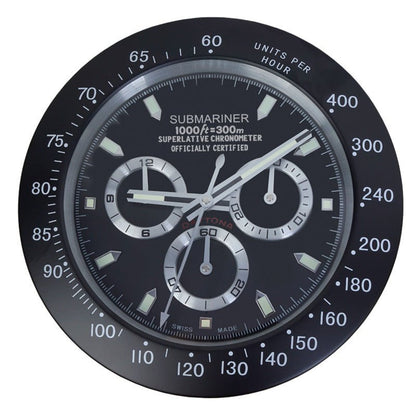 Modern Battery Operated Luminous Silent Wall Clock - SKØRTER