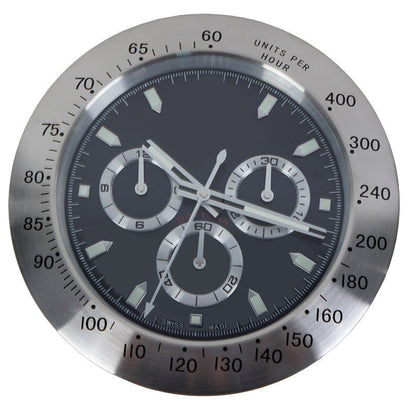 Modern Battery Operated Luminous Silent Wall Clock - SKØRTER