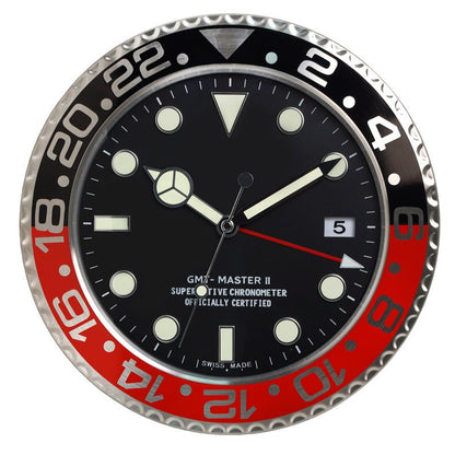 Modern Battery Operated Luminous Silent Wall Clock - SKØRTER