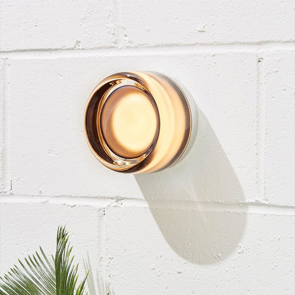 Modern Dimple Glass LED Wall Sconce - SKØRTER