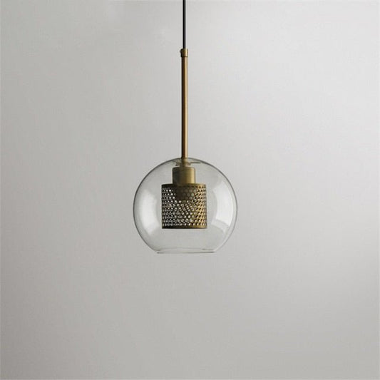 Modern Loft Glass Ball Pendant Light - SKØRTER