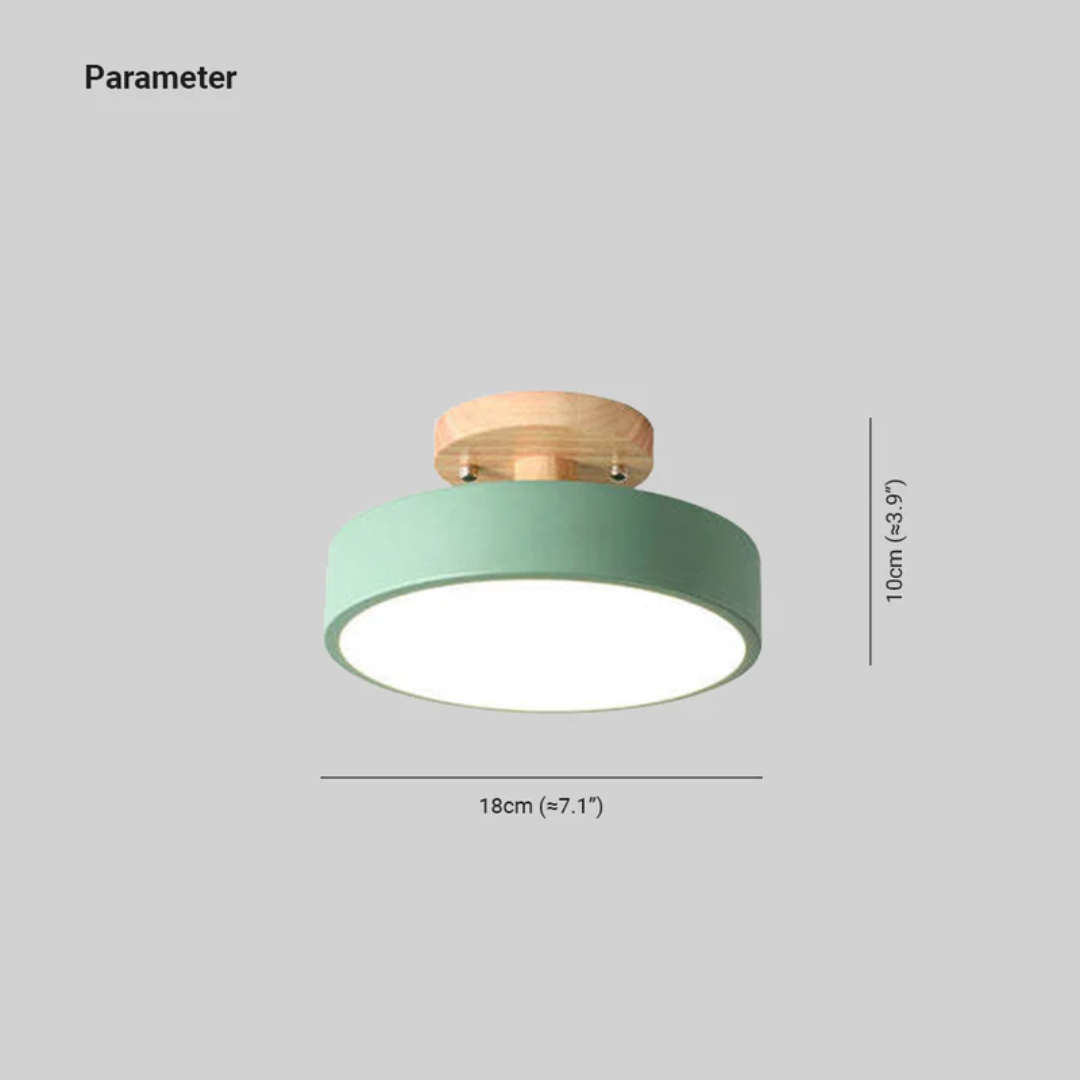 Skorter | Modern Round LED Ceiling Light - Nova
