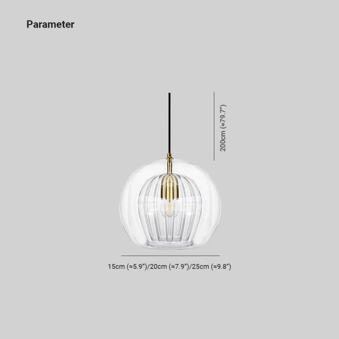 Skorter | Modern Spherical LED Pendant Light - Aurora Sphere