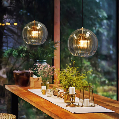 Skorter | Modern Spherical LED Pendant Light - Aurora Sphere