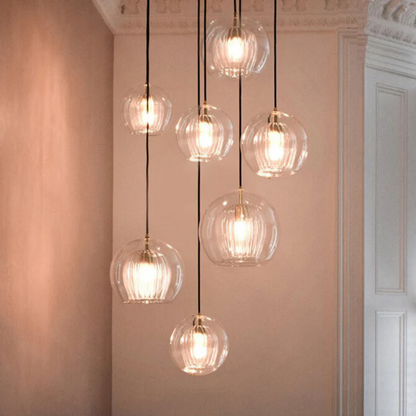 Skorter | Modern Spherical LED Pendant Light - Aurora Sphere