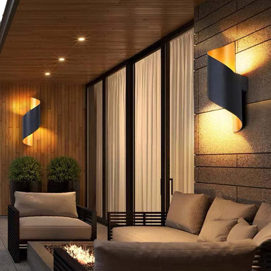 Skorter | Modern Spiral LED Wall Light - TwistLight