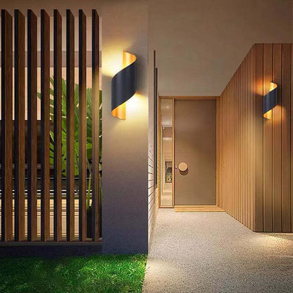 Skorter | Modern Spiral LED Wall Light - TwistLight