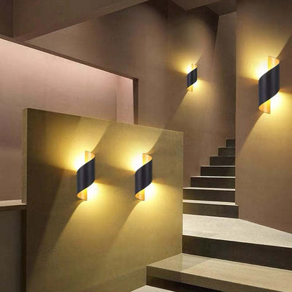 Skorter | Modern Spiral LED Wall Light - TwistLight