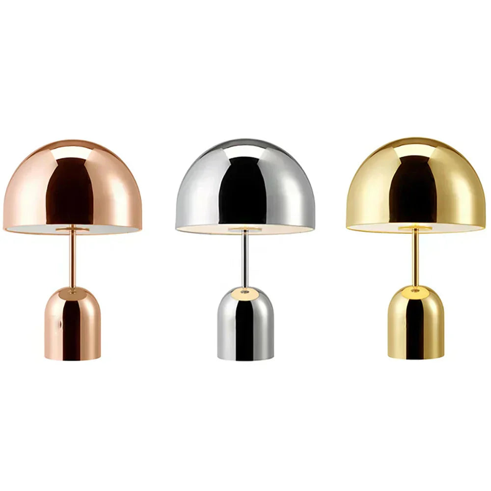 Skorter | Aeloria™ | Copper Table Lamp with Adjustable Brightness | Modern Lighting for Living Room & Bedroom