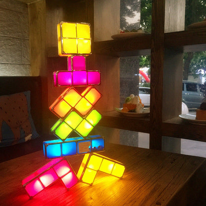 Skorter | Modular Tetris Lamp - LumiBlocks