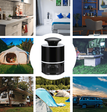 Skorter | Ultra LED Mosquito Killer Lamp – Silent Insect Trap with UV Light & USB Charging for Indoor Use