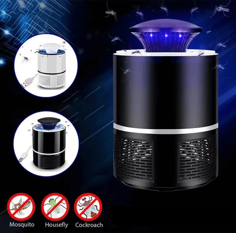 Skorter | Ultra LED Mosquito Killer Lamp – Silent Insect Trap with UV Light & USB Charging for Indoor Use