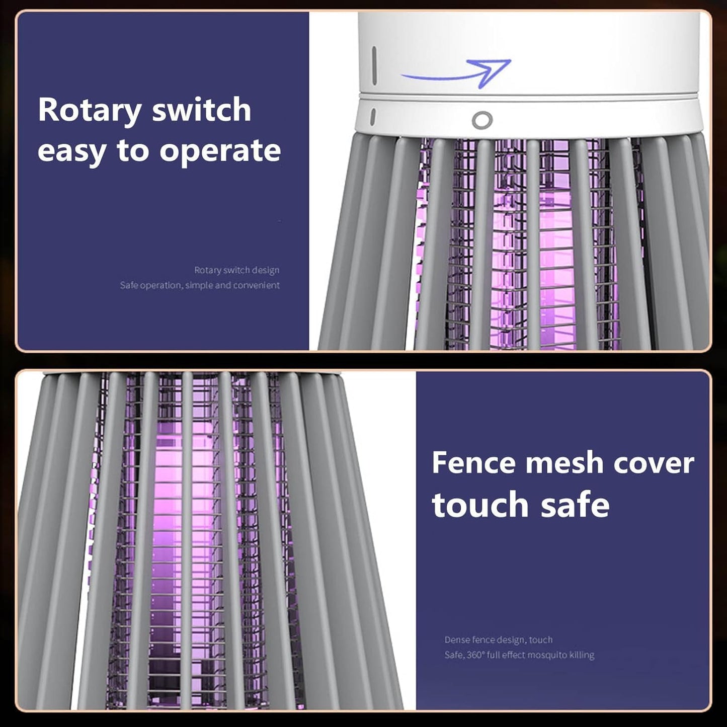 Skorter | Mosquito & Bug Killer Lamp - 2 Pack, UV Light Insect Trap for Indoor & Outdoor Use, Effective Pest Control Solution