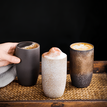 Skorter in ceramic with infuser and lid