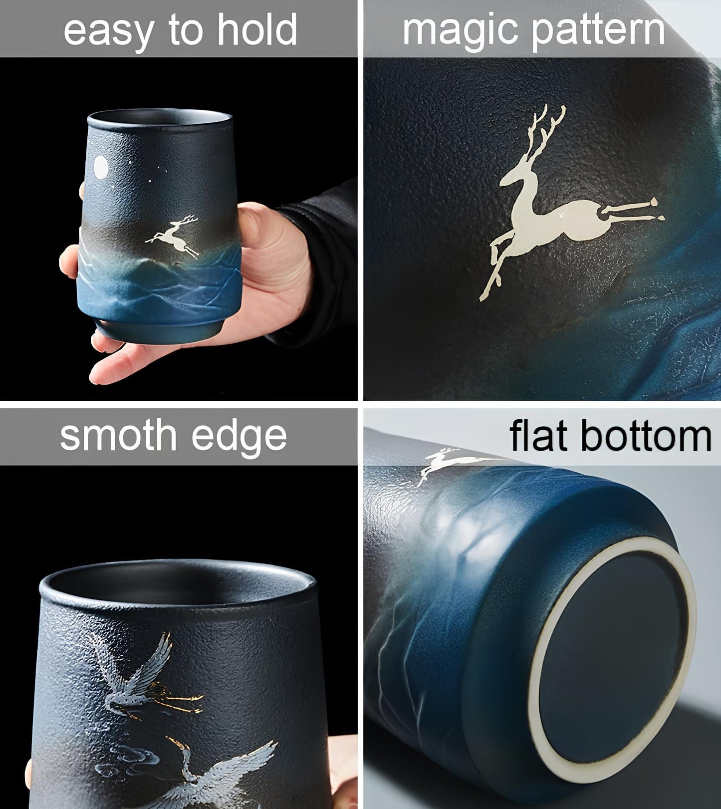Skorter in Ceramic Black - Night's Magic