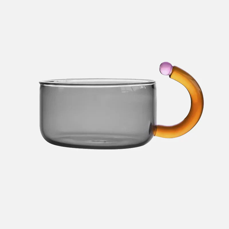 Skorter | Color Bloom Glass Teapot & Cup Set