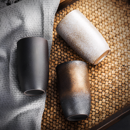 Skorter in ceramic with infuser and lid