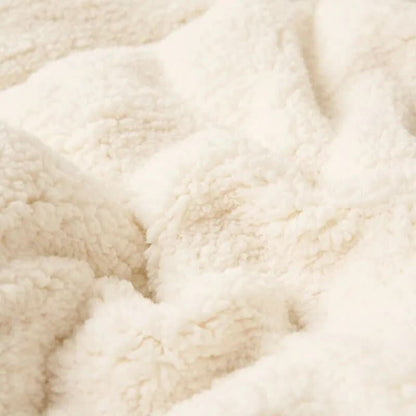 Skorter | Reversible Sherpa Fleece Blanket for Bed and Sofa