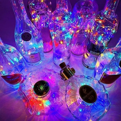 skorter | LED bottle light cork night light DIY decor