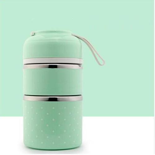 Skorter | Multilayer Cute Thermal Lunch Box Stainless Steel Food Container
