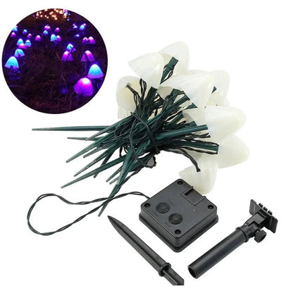 Skorter | MUSHROOM GLOW – Solar LED Garden Lights for a Magical Outdoor Atmosphere