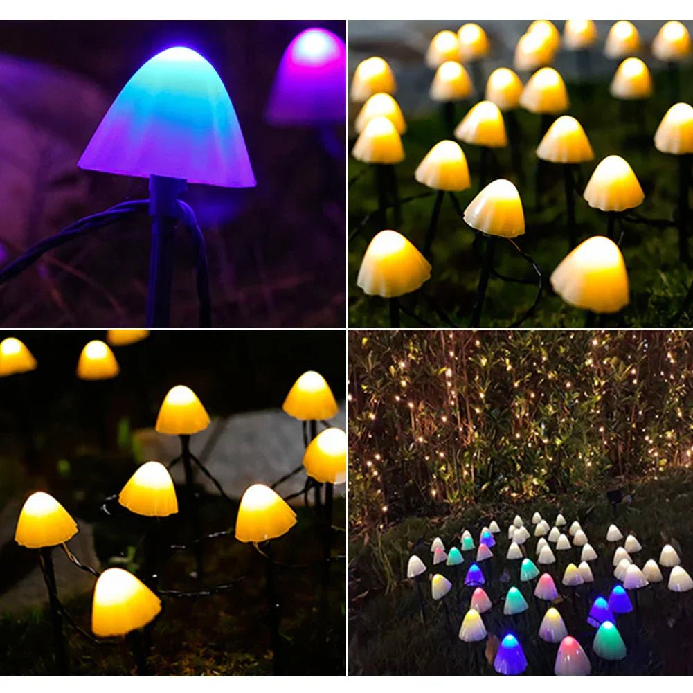 Skorter | MUSHROOM GLOW – Solar LED Garden Lights for a Magical Outdoor Atmosphere