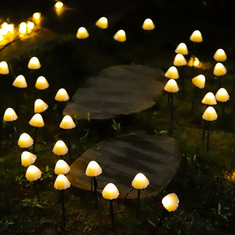 Skorter | MUSHROOM GLOW – Solar LED Garden Lights for a Magical Outdoor Atmosphere
